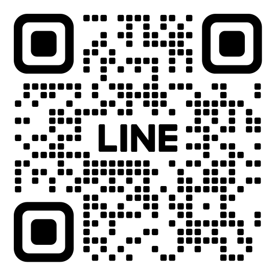 LINE公式アカウントの友だち追加用QRコード